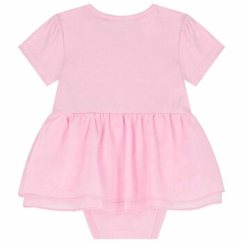 Baby Girls Pink Heart Dress