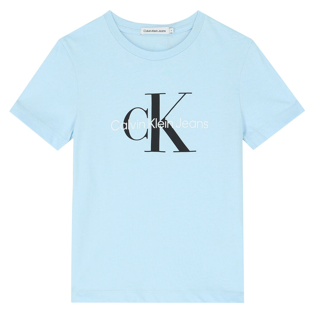 USA Klein T-Shirt Blue Calvin | Logo Couture Junior