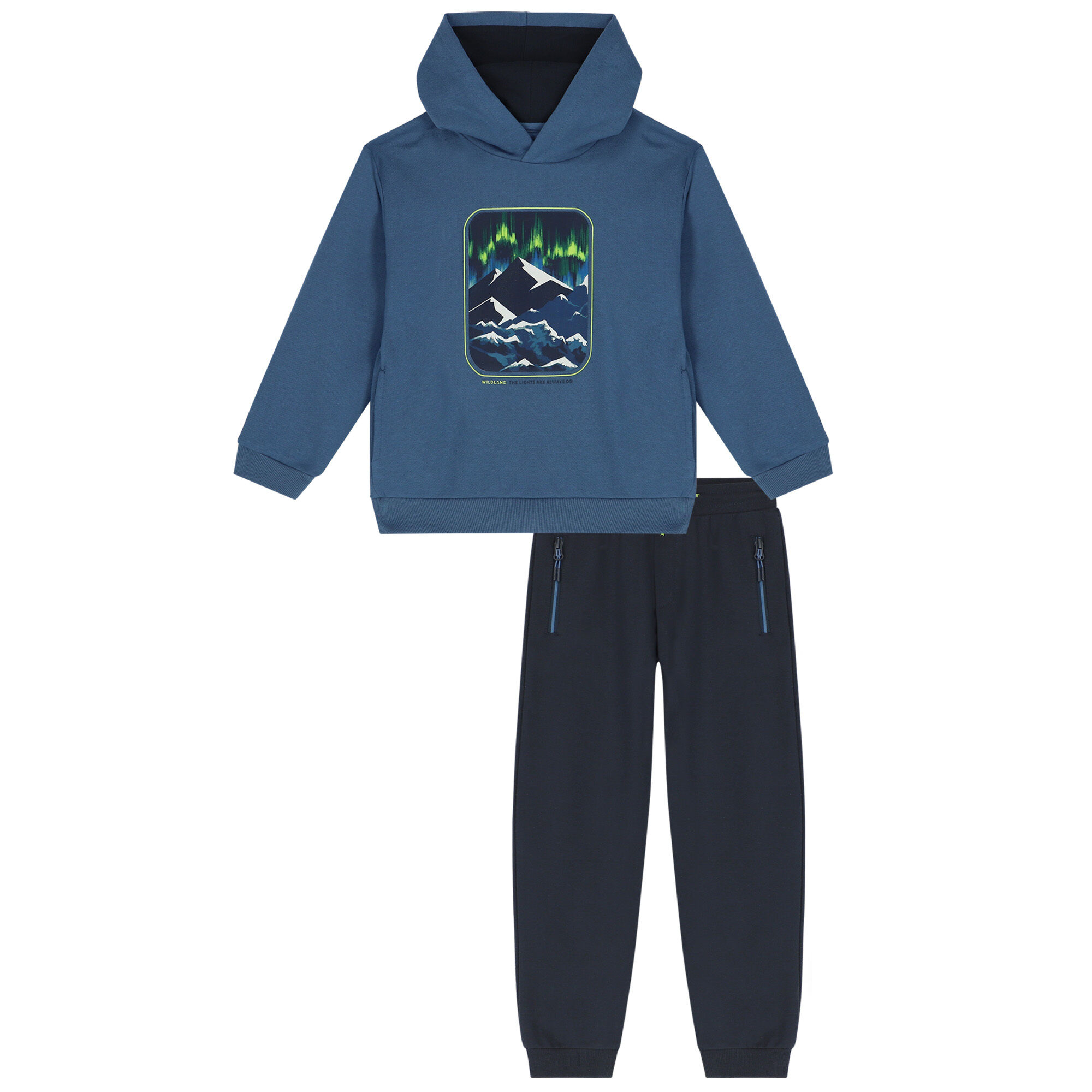 Blue cheap mountain pajamas