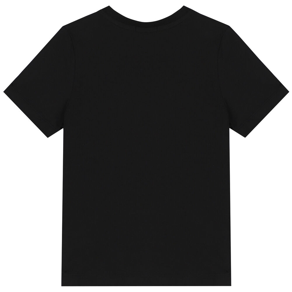 Calvin Klein Boys Black Logo T-Shirt