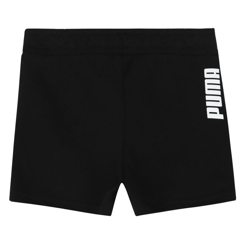Puma Black Logo Shorts | Junior Couture
