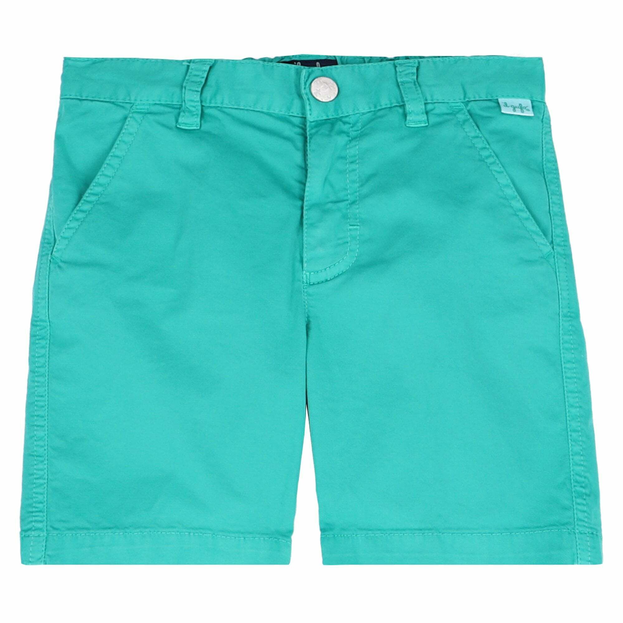 Il Gufo cotton smart shorts - Blue