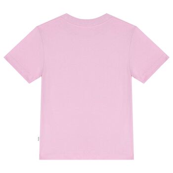 Girls Pink Smiley T-shirt
