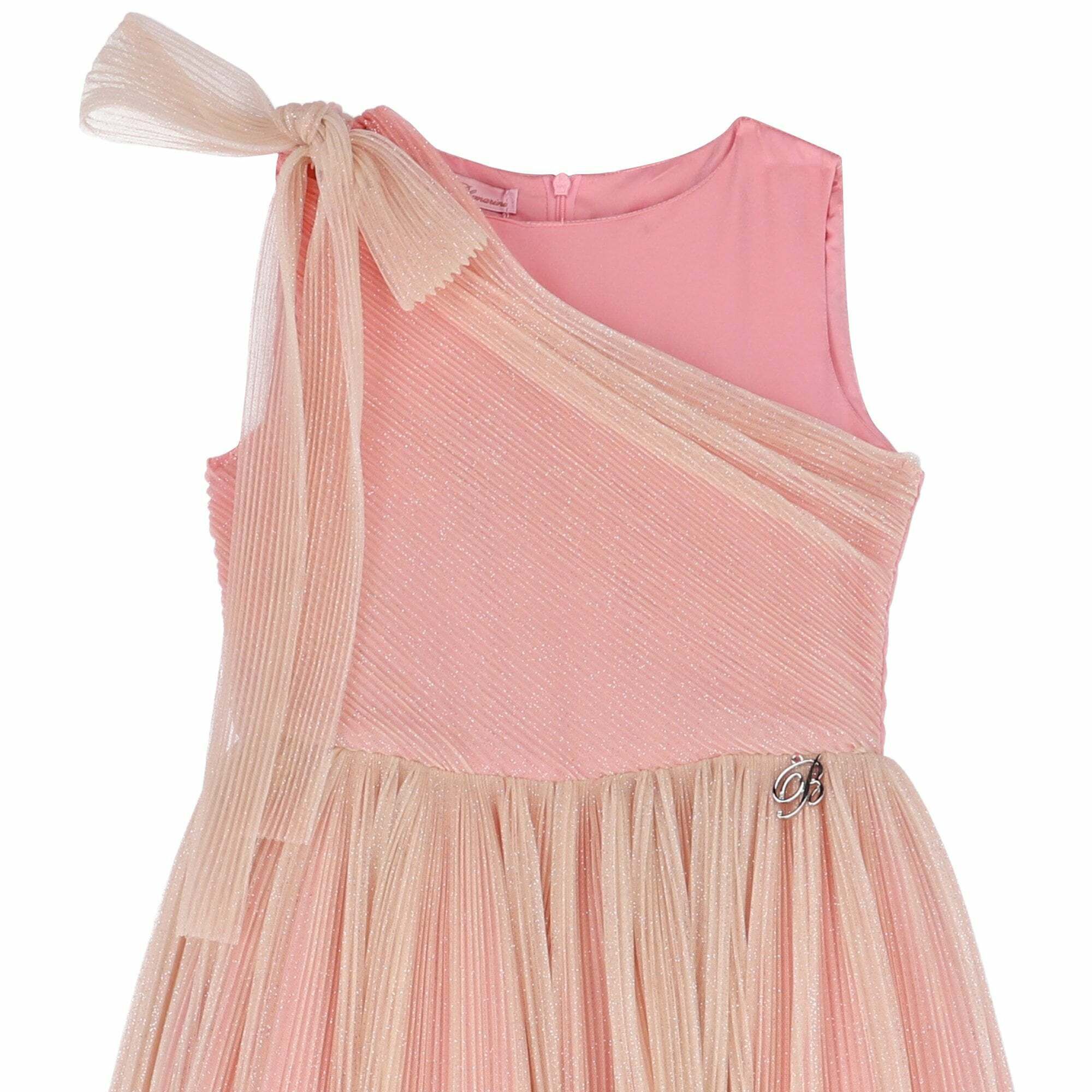 Miss Blumarine floral-print ruffled skirt - Pink