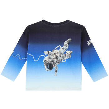 Boys Blue Astronaut Sweatshirt
