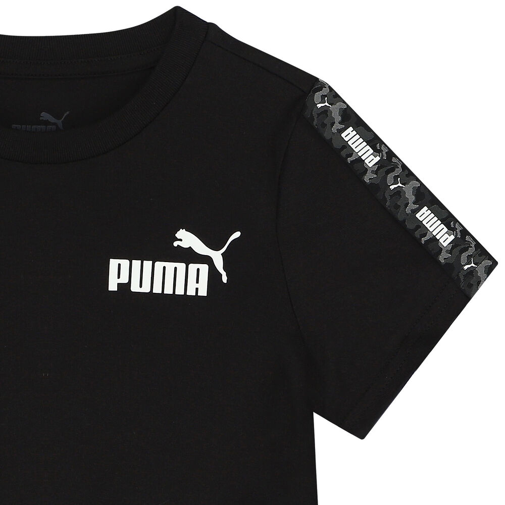 T-Shirt Black | Puma Boys Junior Logo Couture