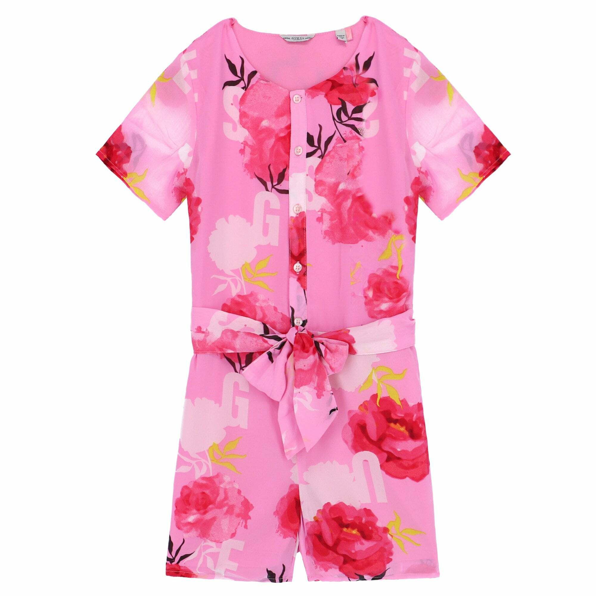 Guess Girls Pink Floral Dress | Junior Couture