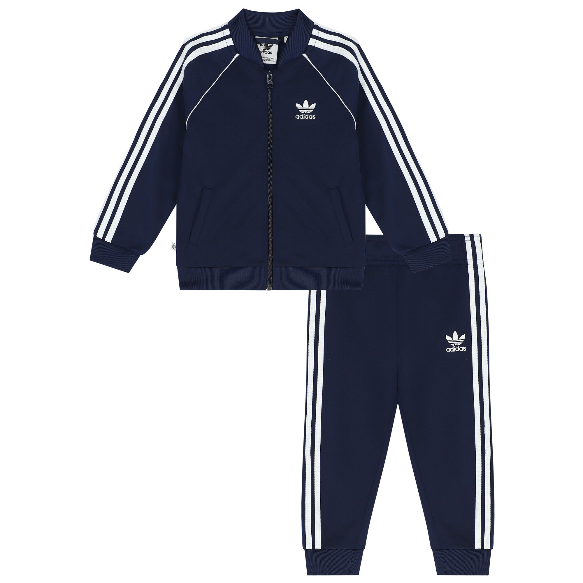 adidas France Adicolor Classic Beckenbauer Royal Blu Tricolor Track Pants M  | SidelineSwap