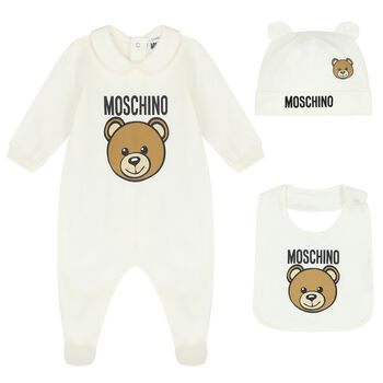 Moschino Kids Teddy Bear T-Shirt and Leggings Set (3-36 Months