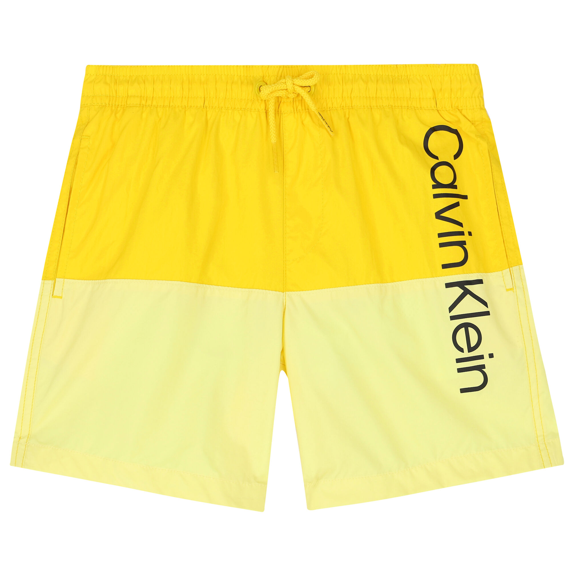 Yellow calvin klein swim 2025 shorts