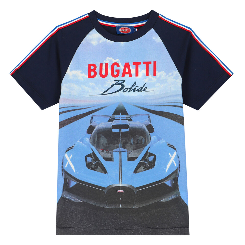 Bugatti Junior Couture Navy Boys Logo T-Shirt Junior 