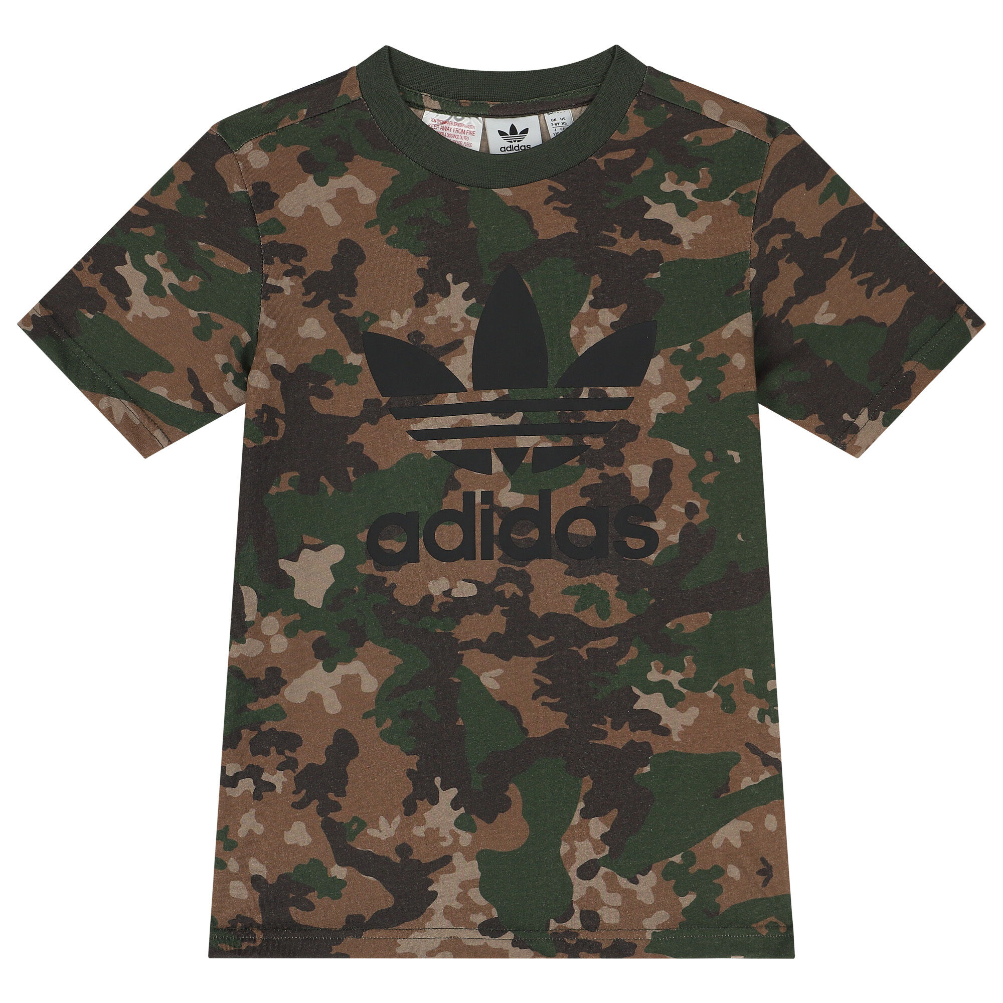 Adidas originals clearance camo trefoil