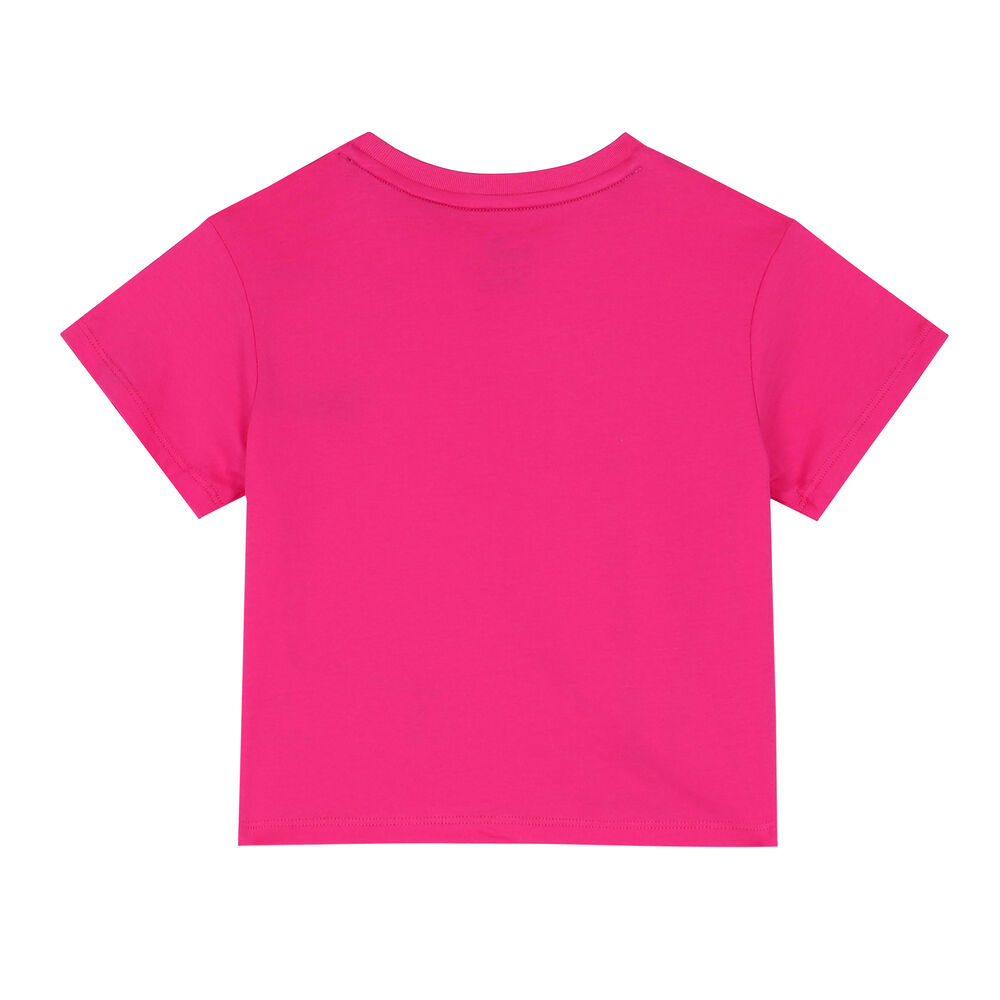 Puma Girls Pink T-Shirt USA Couture Junior | Logo