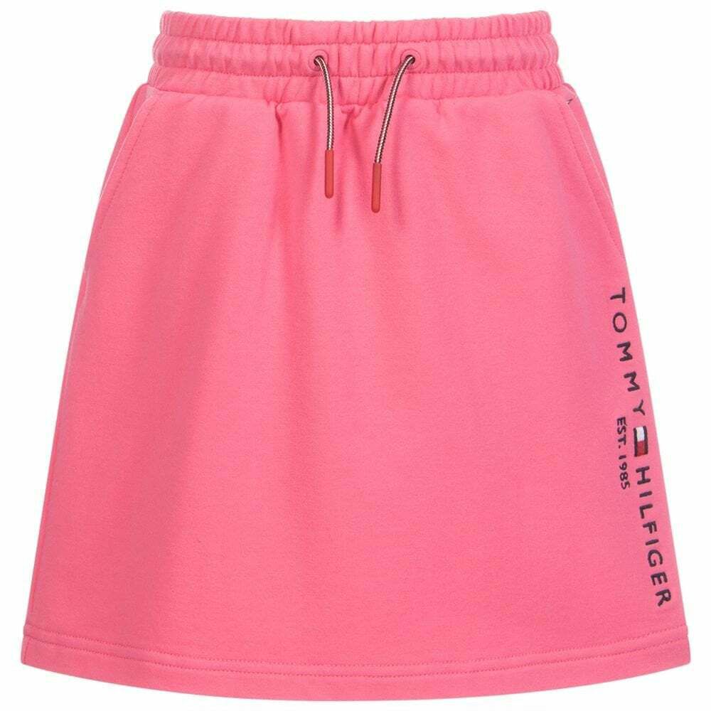 Tommy Hilfiger Girls | Logo Junior Skirt Pink USA Couture