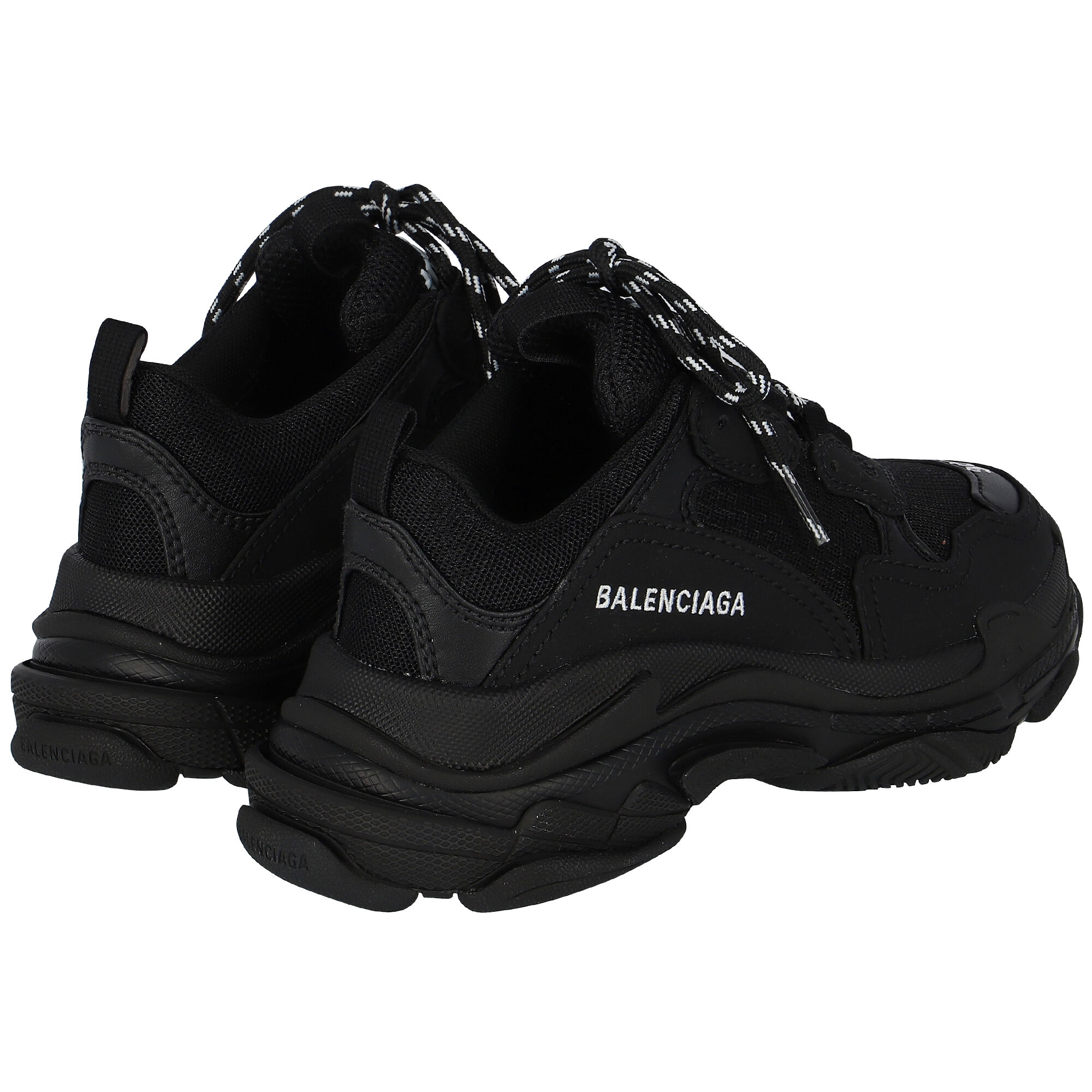 Balenciaga Black Triple S Trainers | Junior Couture USA