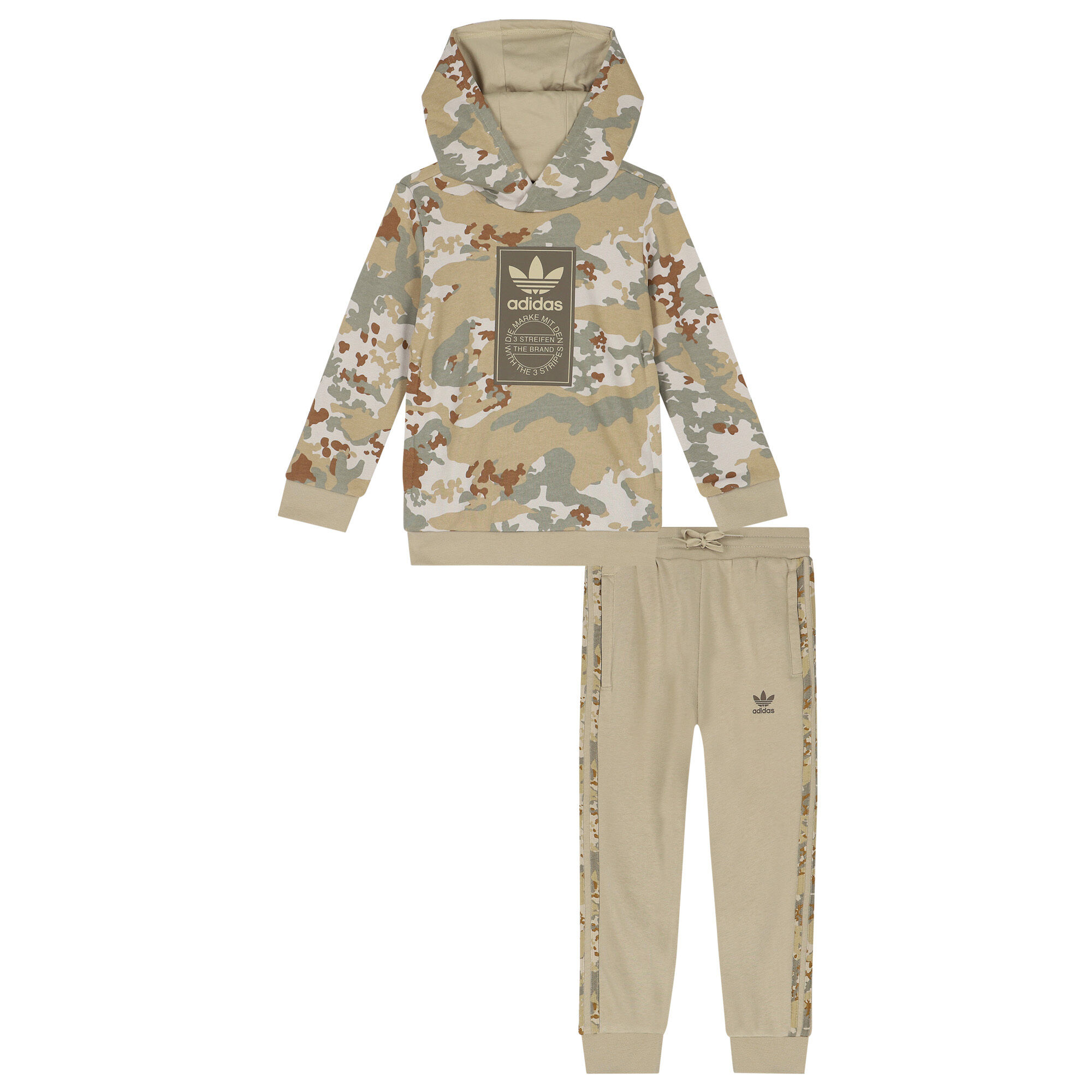 Kids adidas clearance camo tracksuit