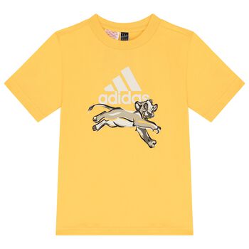 Yellow Lion King Logo T-Shirt