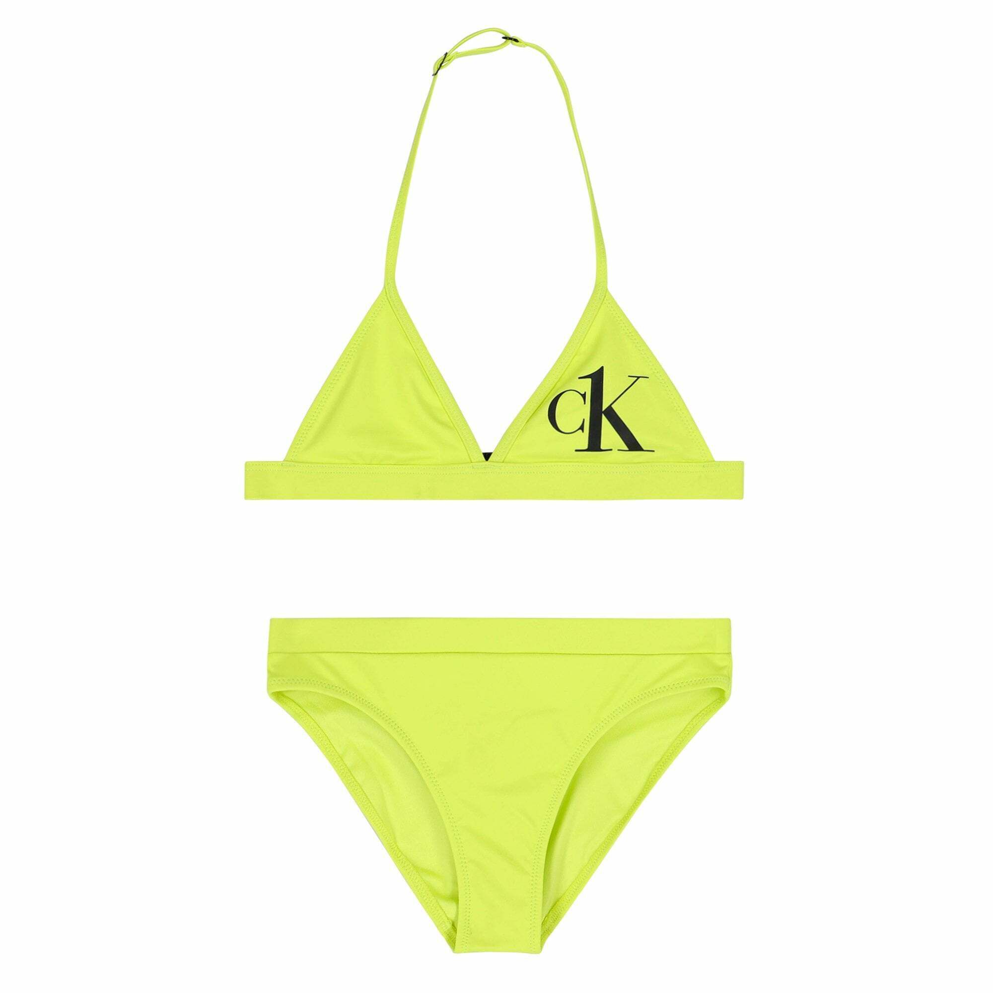 calvin klein swimwear yellow