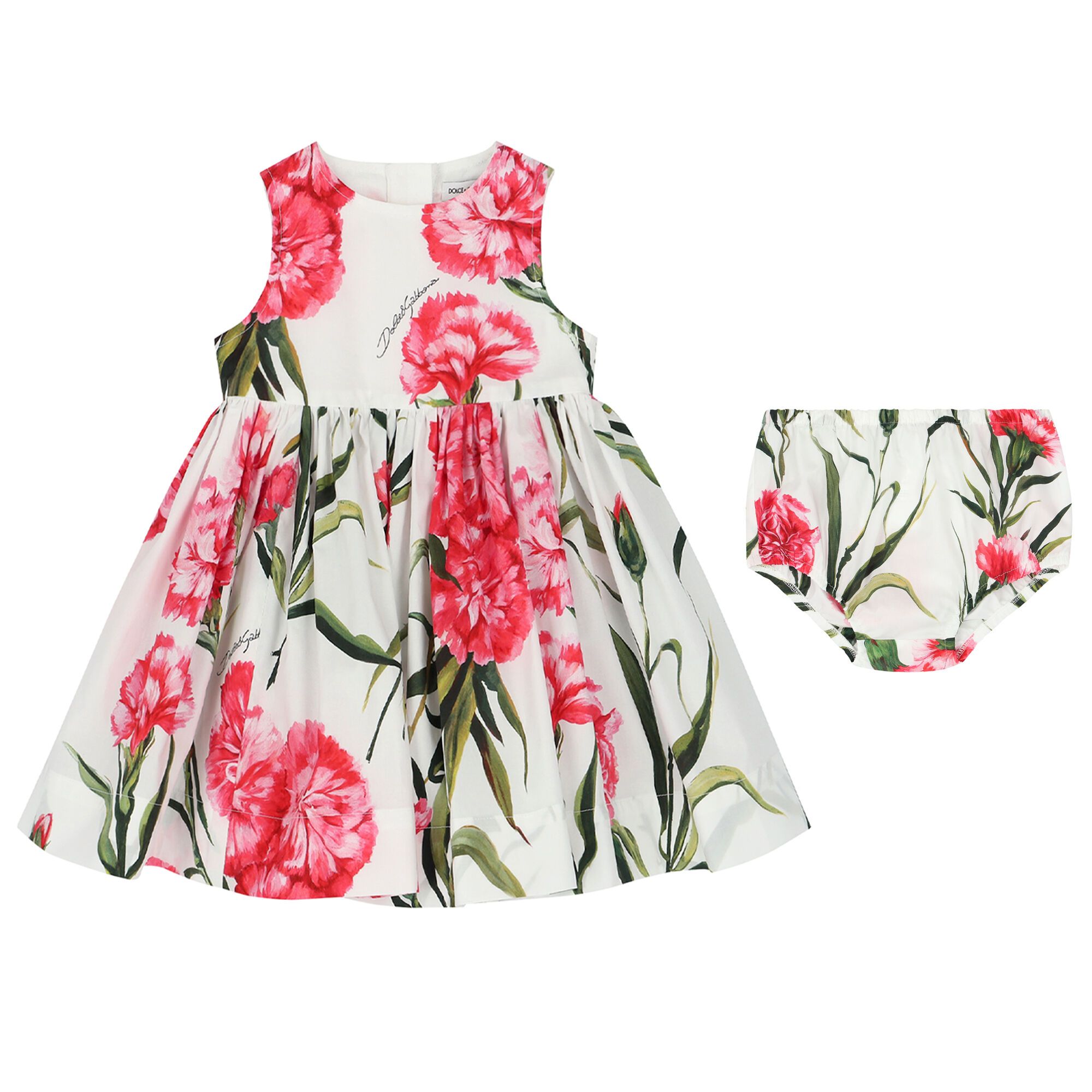 NEW Dolce & Gabbana Kids Girls Short Sleeve Sequin Dress Bright