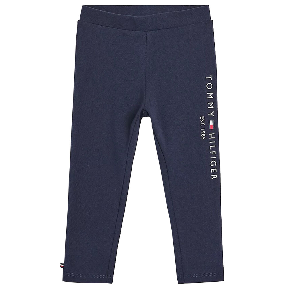 Tommy Hilfiger Baby Couture Navy Girls USA Logo | Leggings Junior
