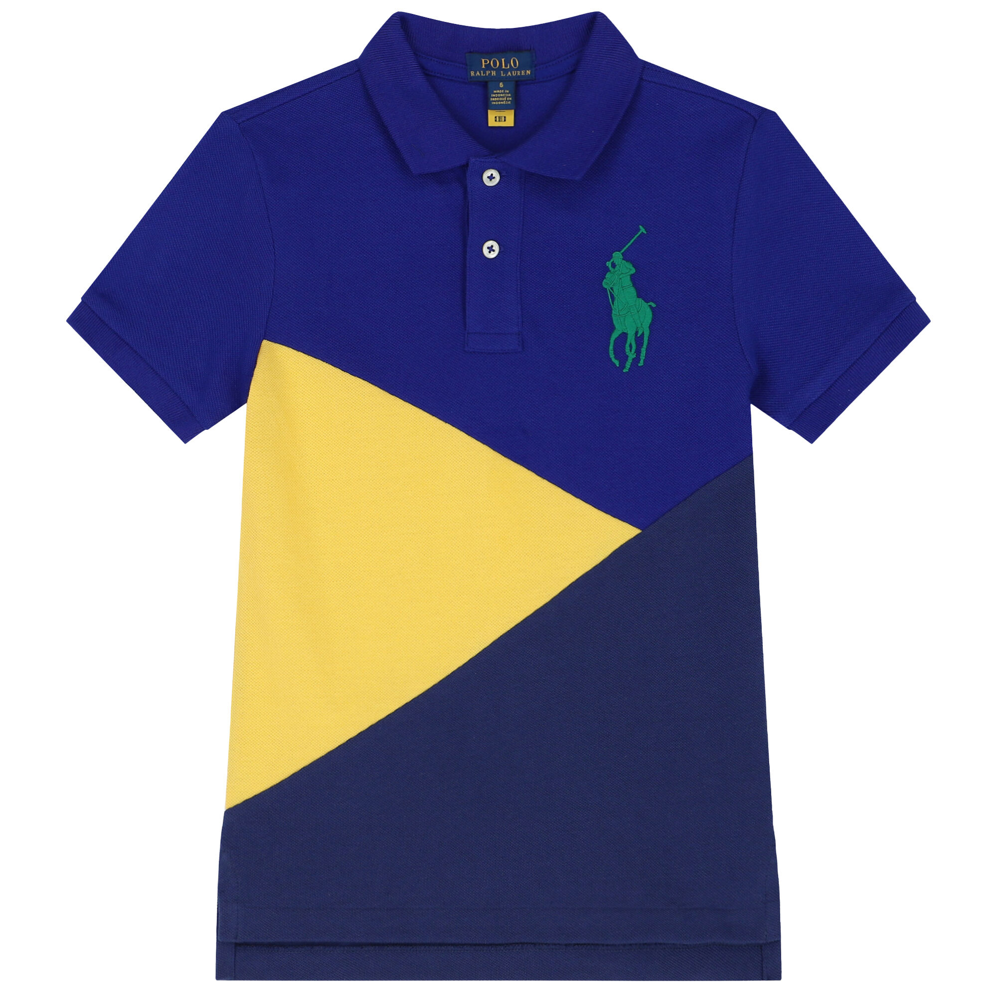 Ralph Lauren Kids Polo Pony-embroidered cotton cap - Yellow
