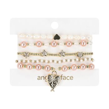 Girls Pink Bracelets