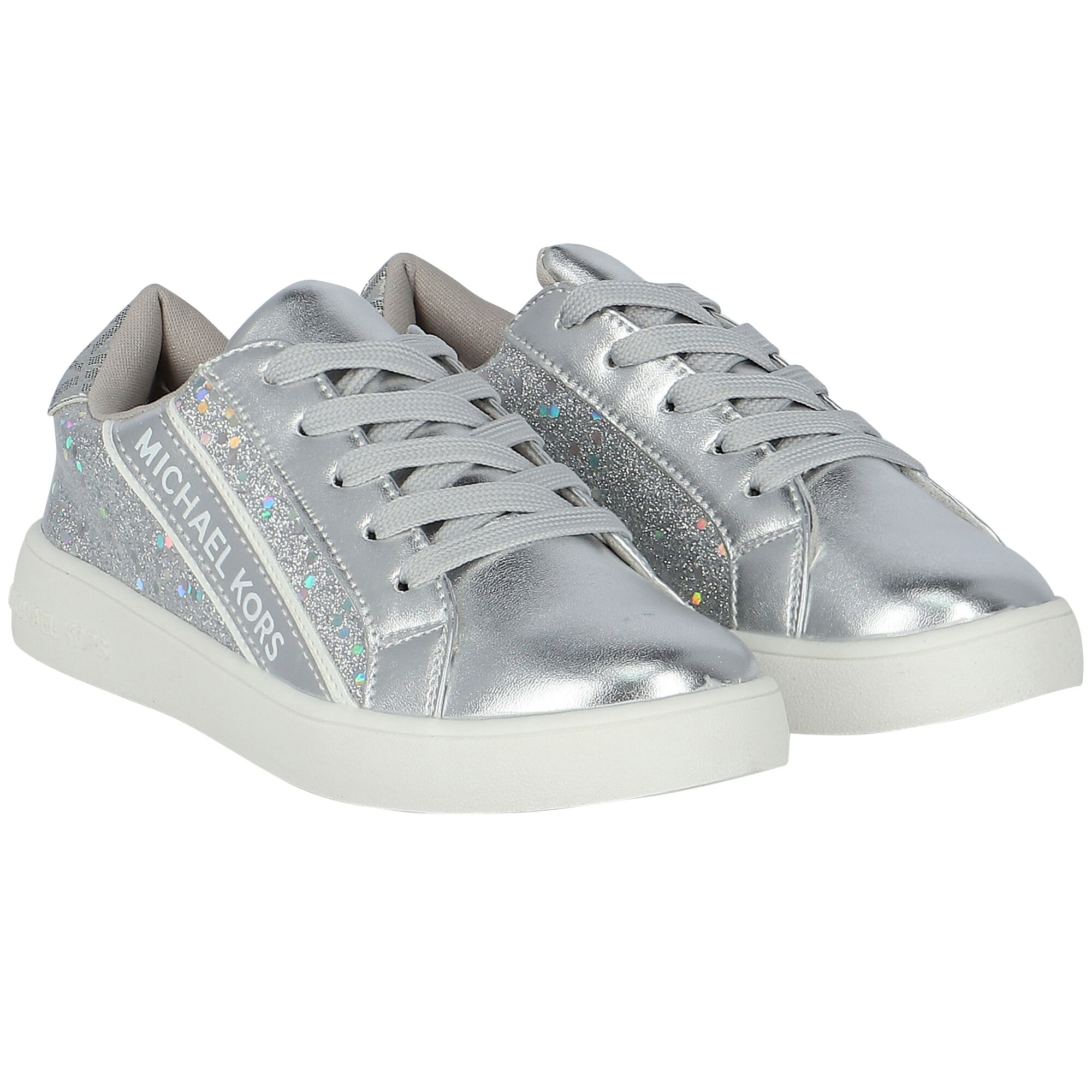 Michael kors 2025 metallic trainers