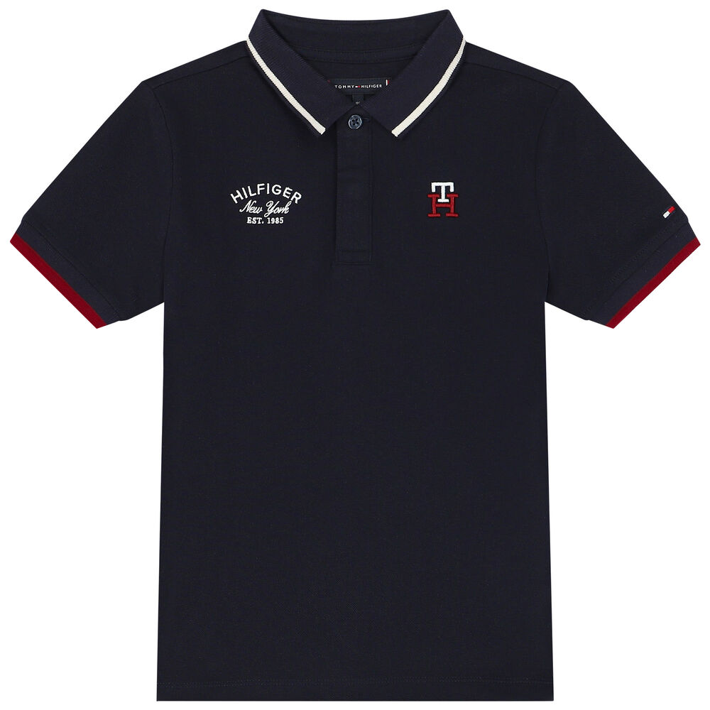 TOMMY HILFIGER Polo Shirt Blue for boys