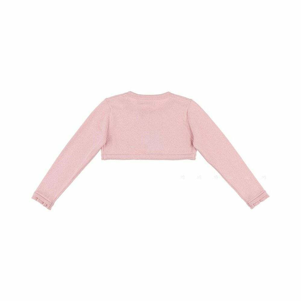 Bolero Cardigan for Girls - rosy, Girls