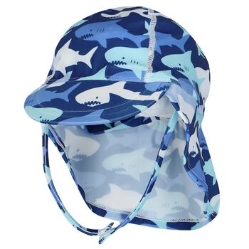 Boys Blue Swim Hat