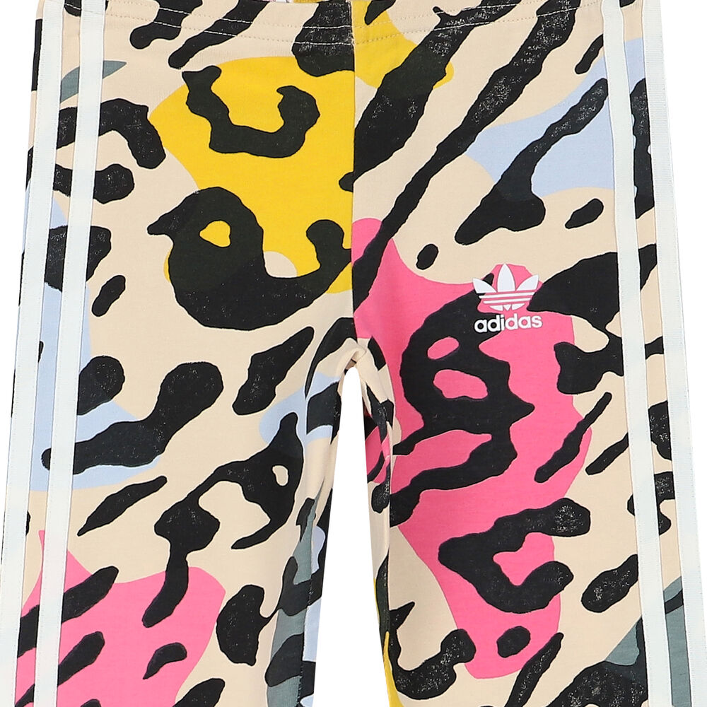 adidas Women's Brown Leopard Print Leggings - Hibbett