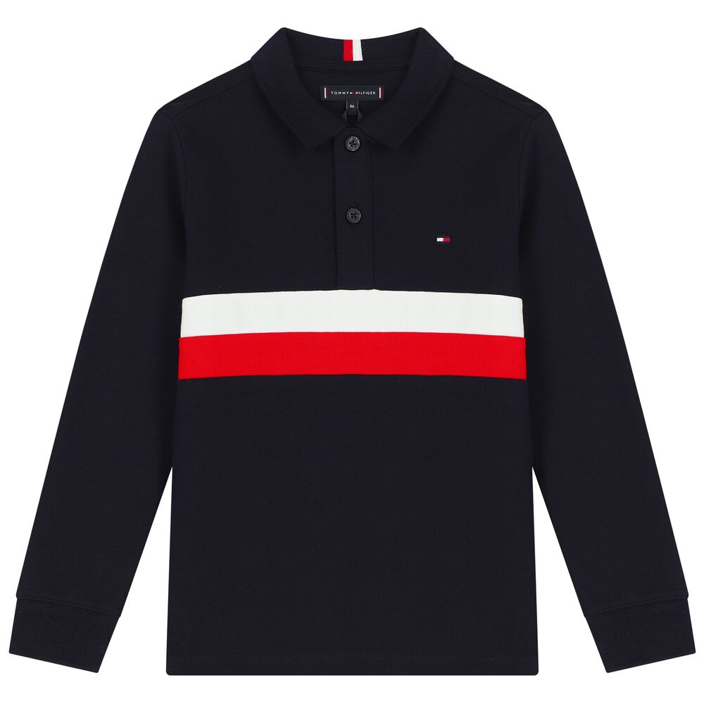 TOMMY HILFIGER Polo Shirt Navy Blue for boys