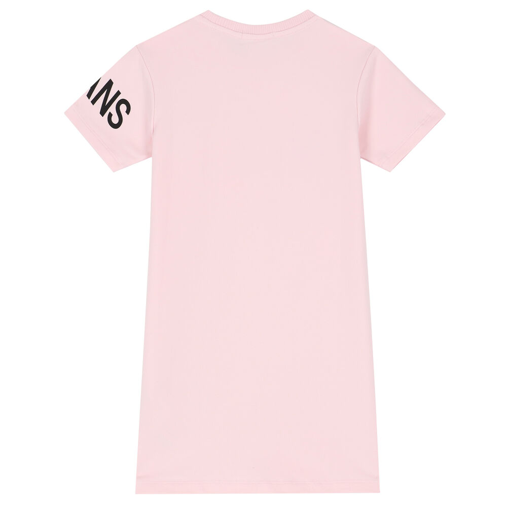 Calvin Klein Girls Pink Logo Dress