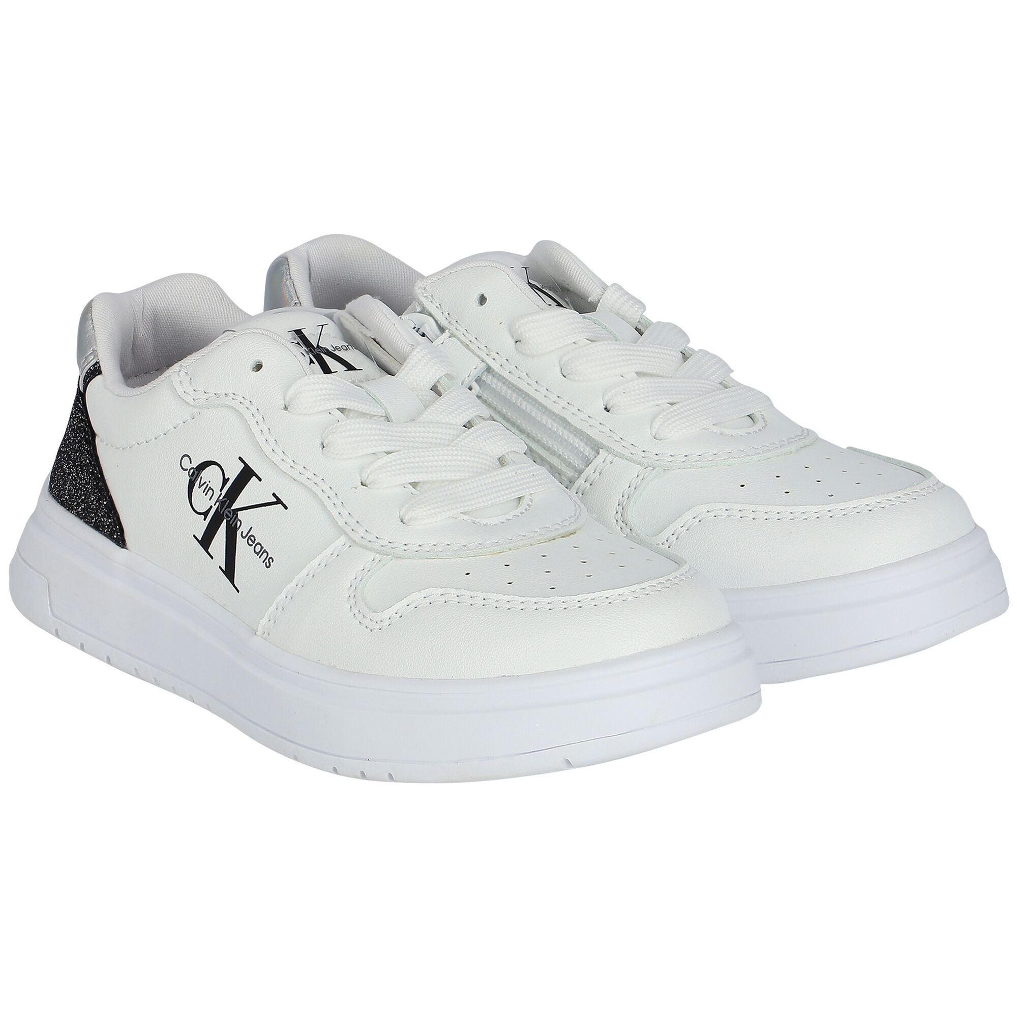 Girls calvin cheap klein trainers