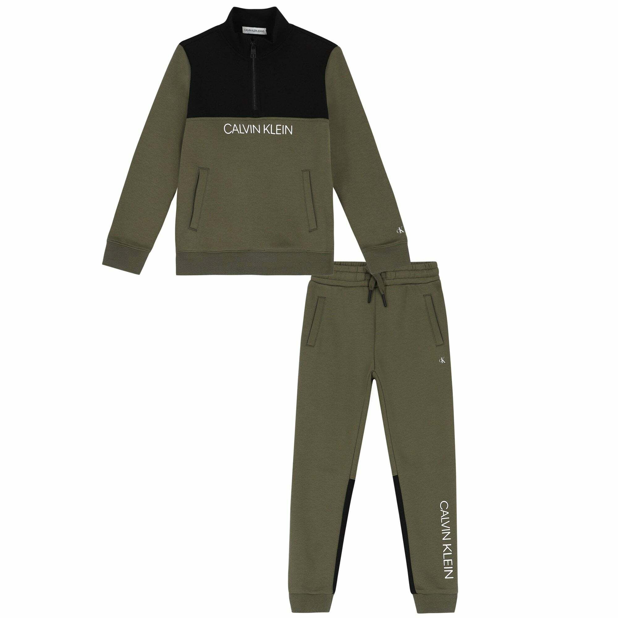 Calvin klein kids best sale tracksuit