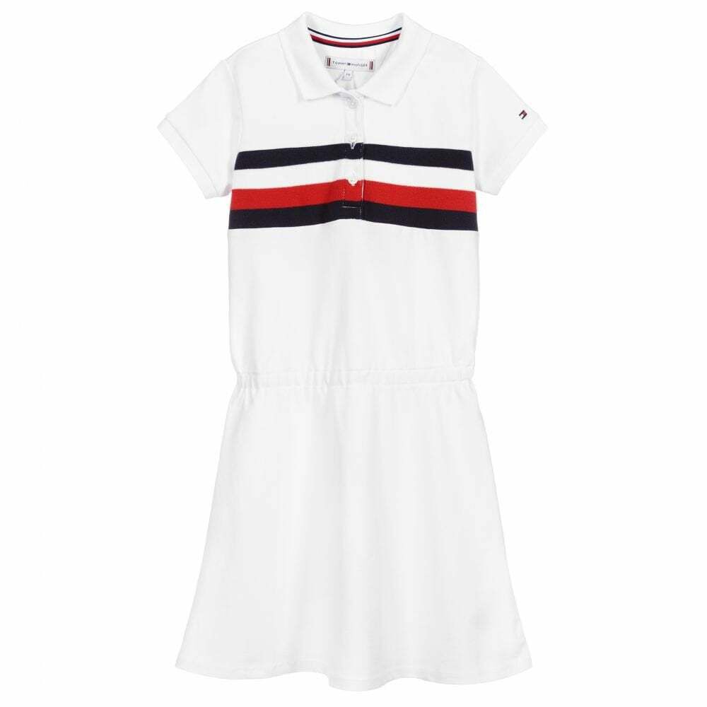 tommy hilfiger belted polo dress