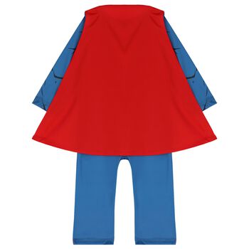 Boys Blue & Red Superman Costume