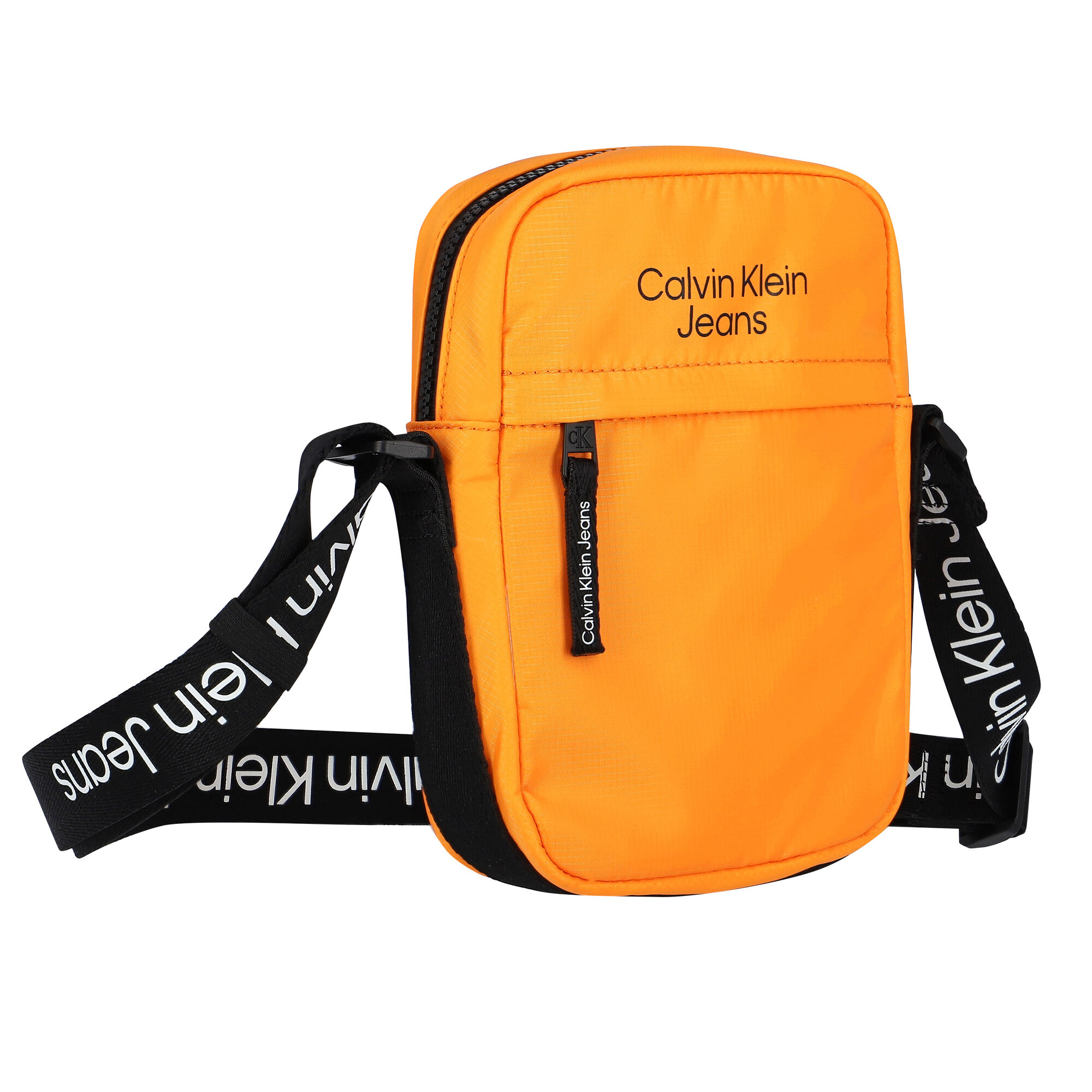 calvin klein orange crossbody bag