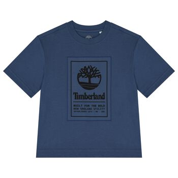 Boys Blue Logo T-Shirt