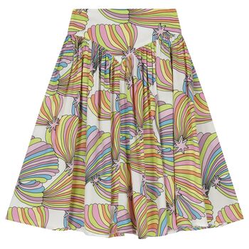 Girls Multi-Colored Shooting Stars Skirt