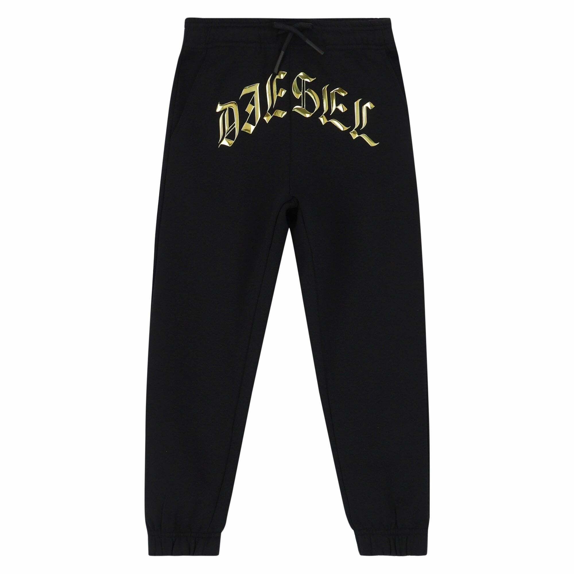 diesel black joggers