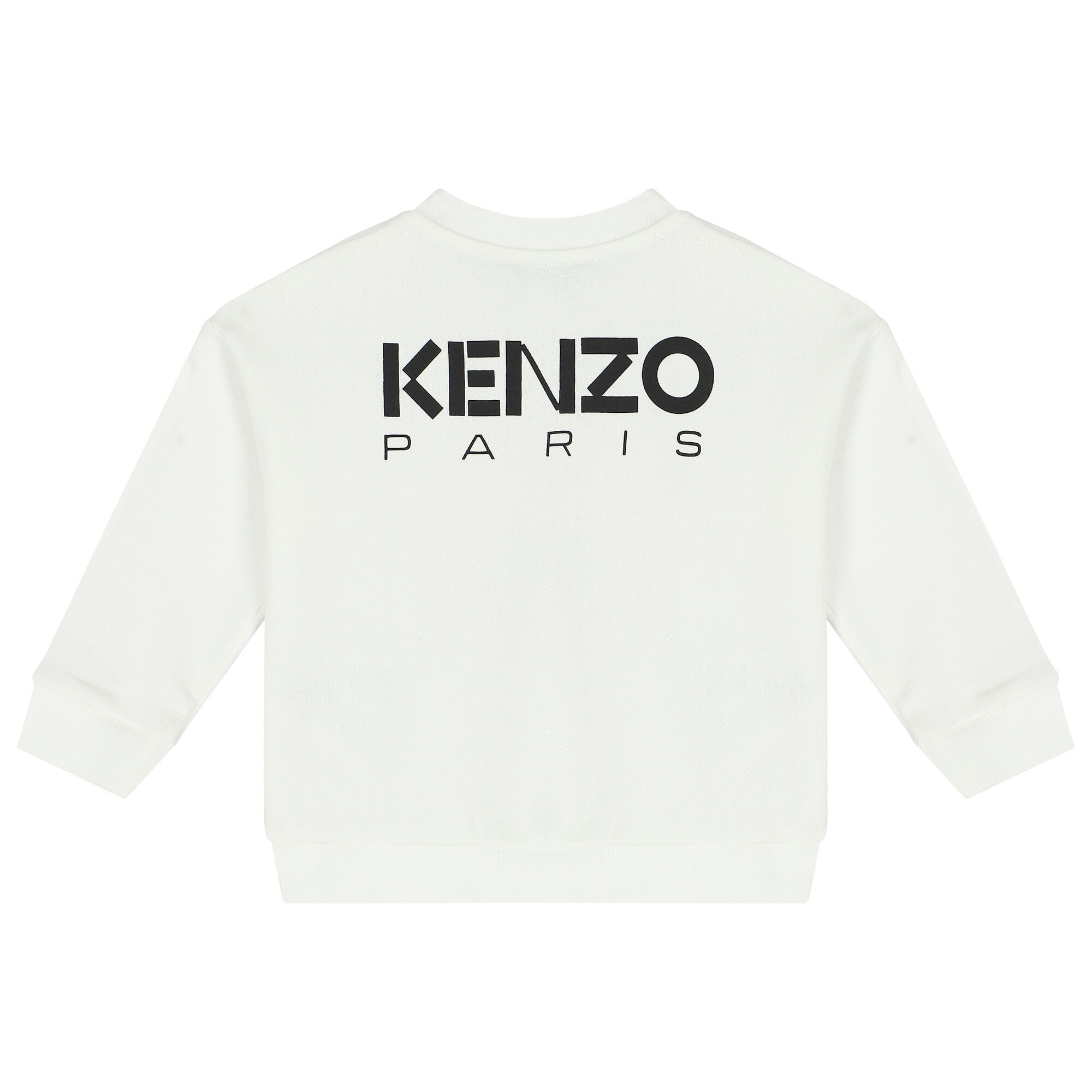Kenzo Kids floral-print elasticated-waistband leggings - White