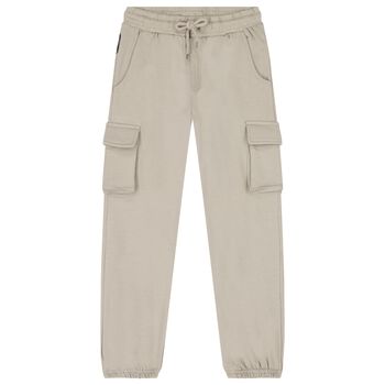 Boys Beige Disney Joggers