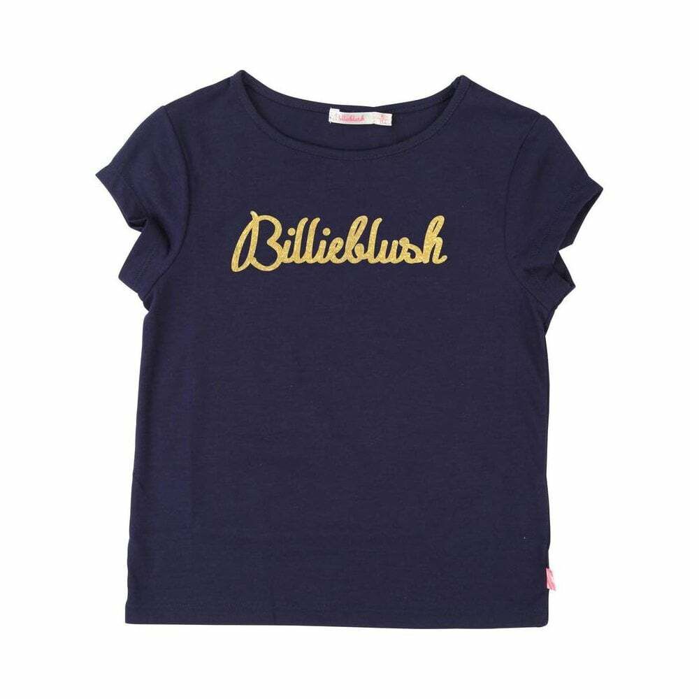 BILLIEBLUSH Girls Navy Blue 'Billieblush' T-shirt