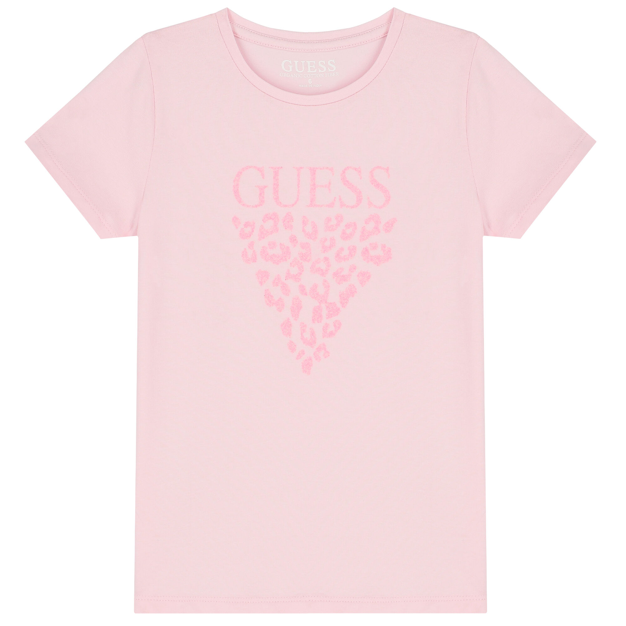 Guess pink sales tee