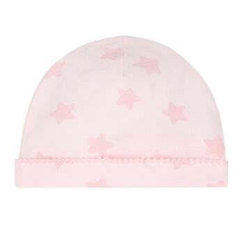 Baby Girls Pink Star Hat