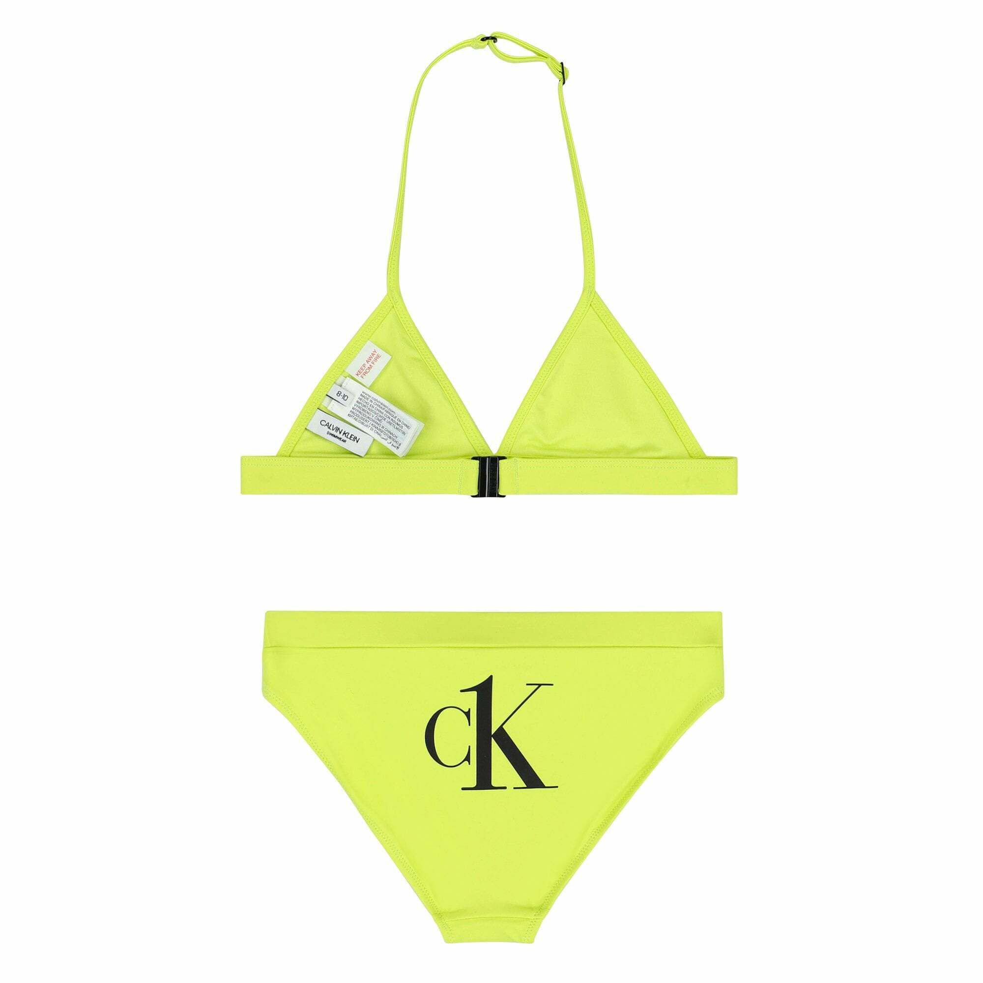 calvin klein swimwear yellow