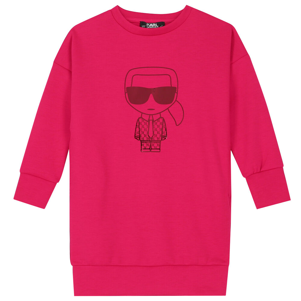 KARL LAGERFELD Boys Red Logo Sweatshirt | Junior Couture UK
