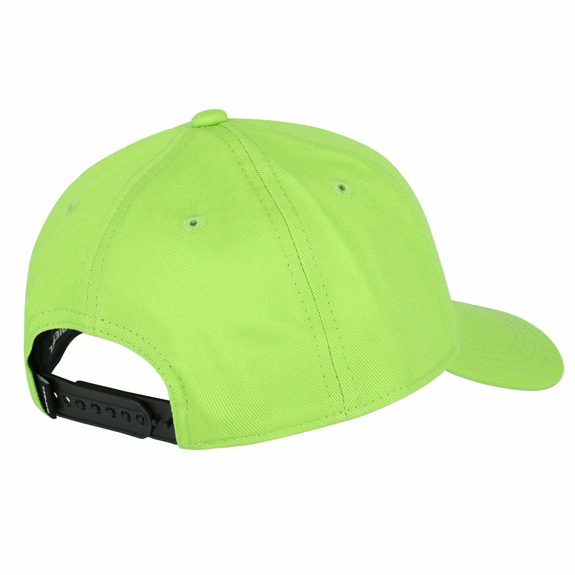 bright green cap