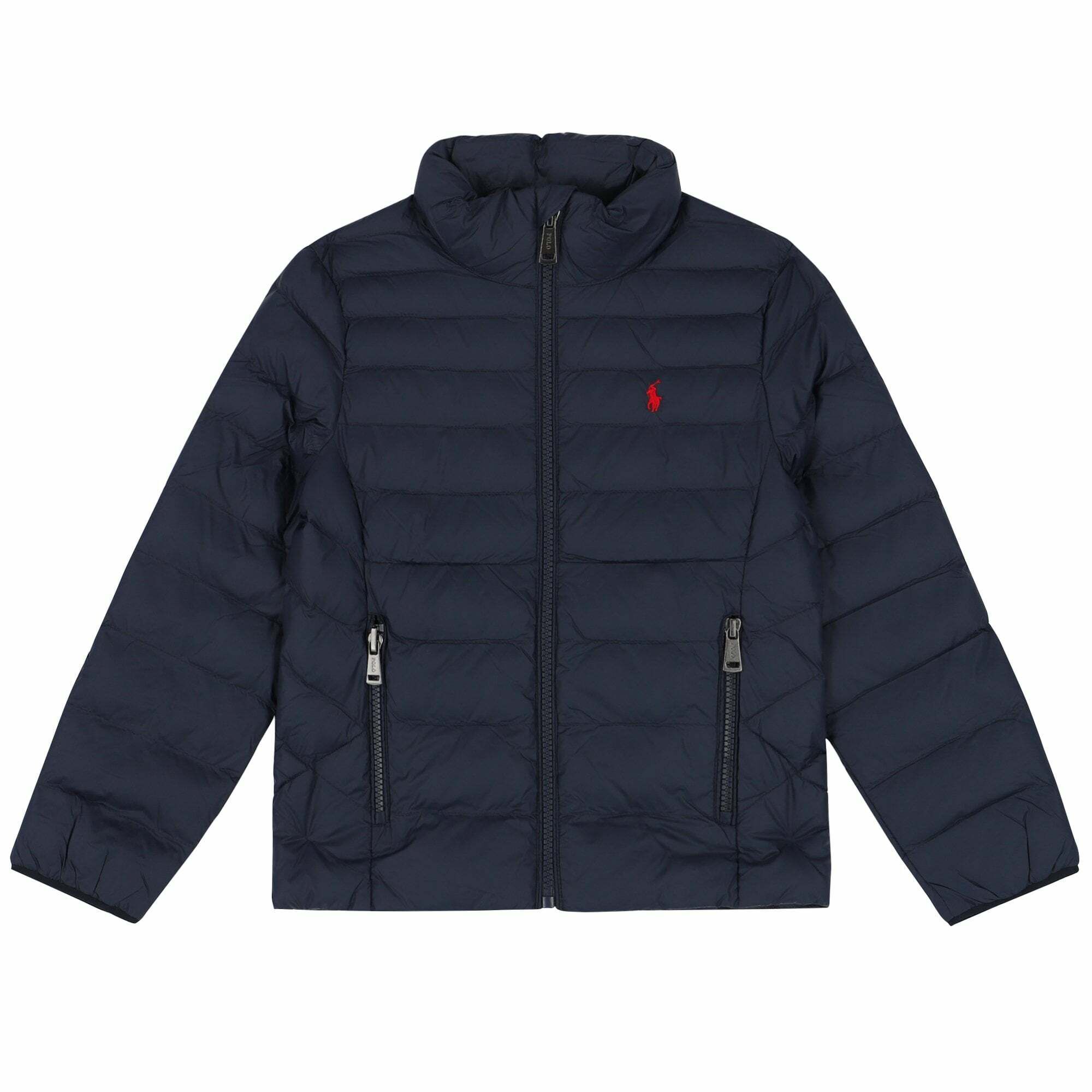 Ralph lauren navy sales puffer jacket